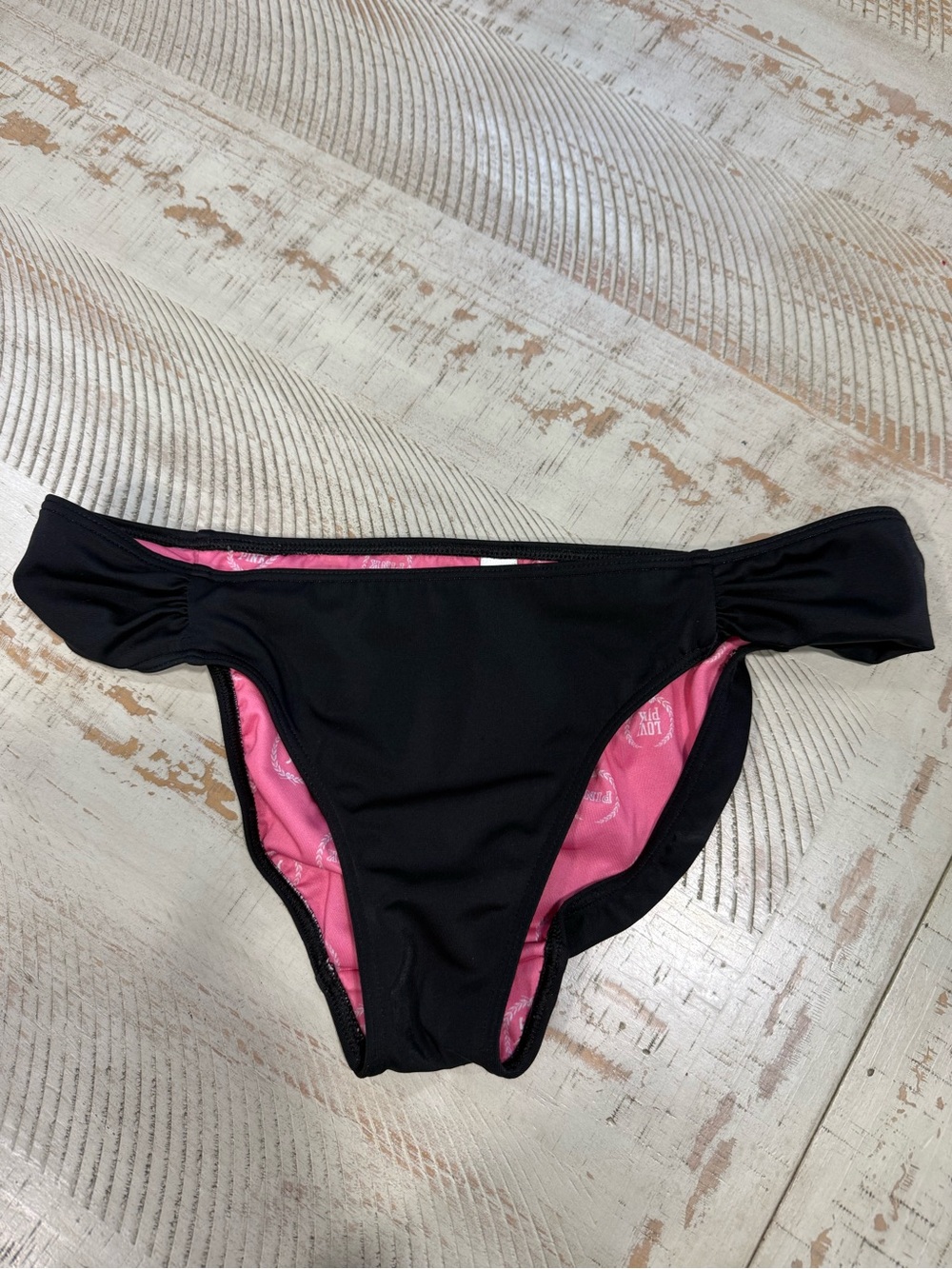 Victoria’s Secret PINK Black Bathing Suit Bottom